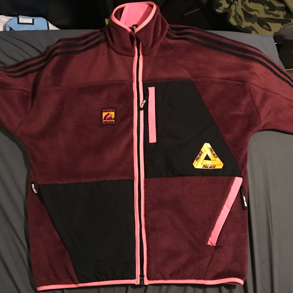 Palace polar fleece track jacket